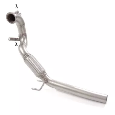 SCARICO SPORTIVO DOWNPIPE DIRETTO RAGAZZON PER VW GOLF MK7 RESTYLING 1.5 TSI